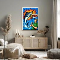 The Big Catch Poster PosterGoat