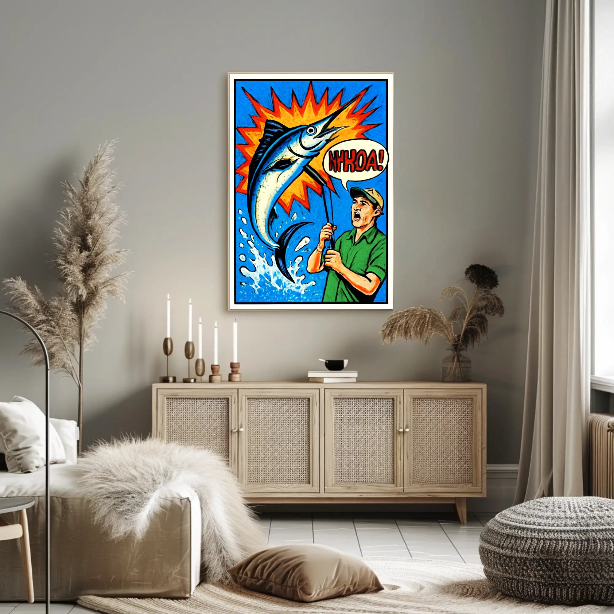 The Big Catch Poster PosterGoat