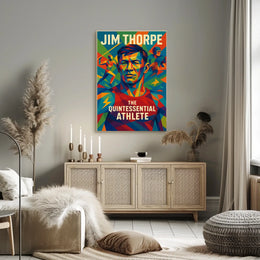 Jim Thorpe The Quintessential Athlete Jim Thorpe Poster