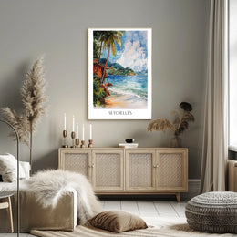 Serene Seychelles Poster