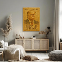 Donald Trump 47Th President Poster