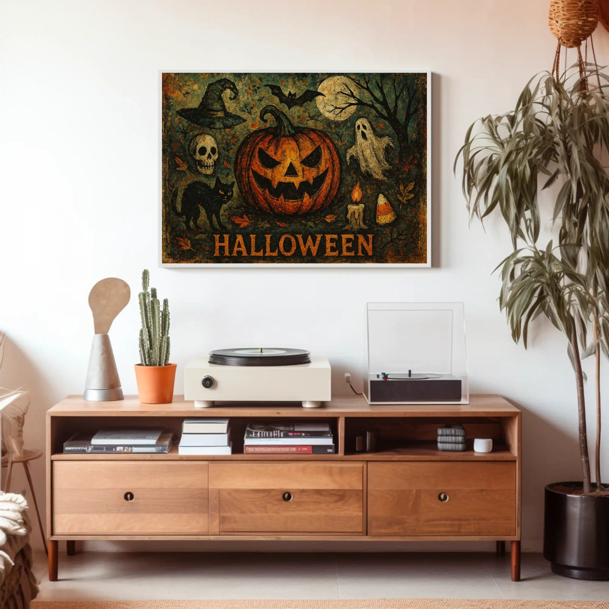Halloween Night Gothic Collector Poster