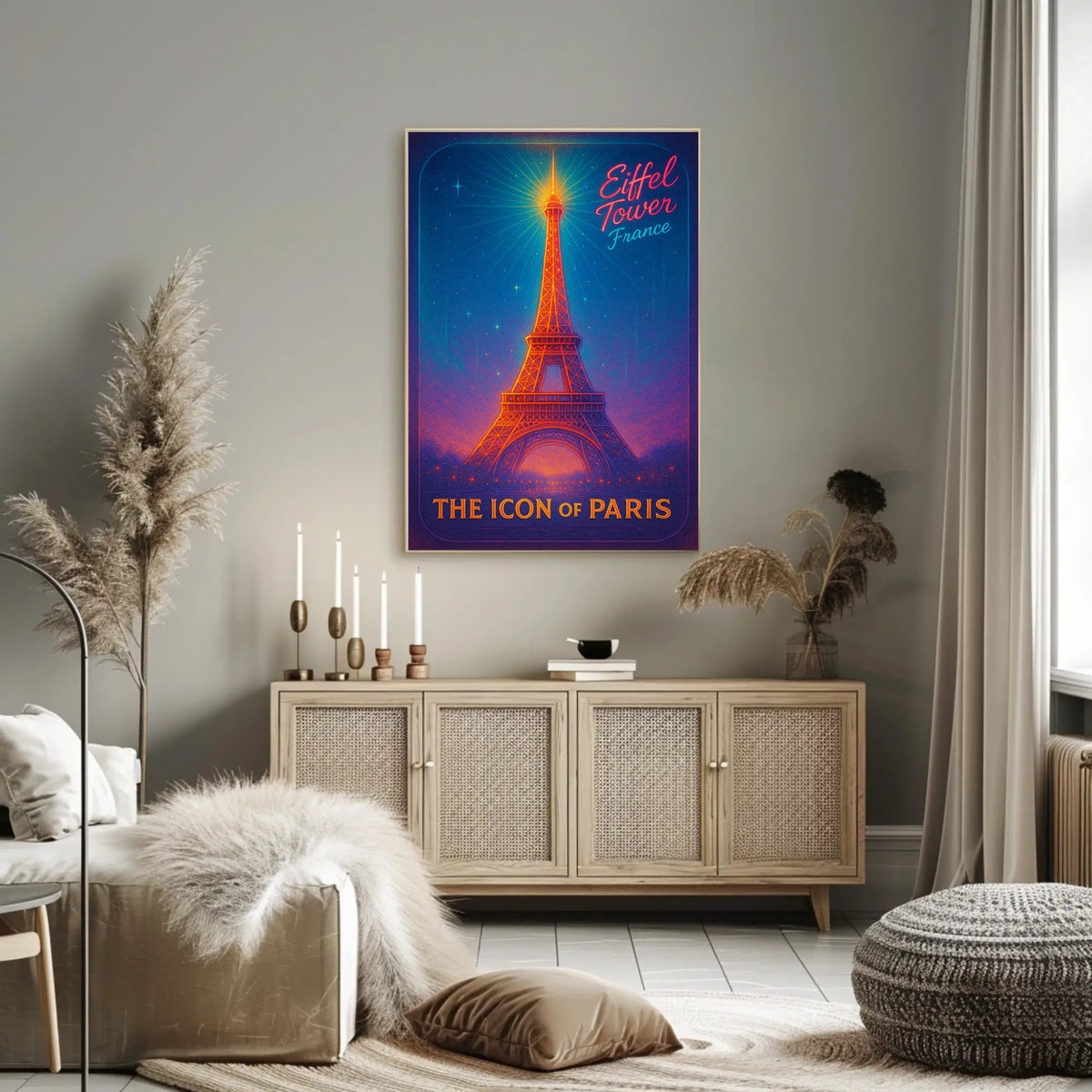 The Icon of Paris Poster