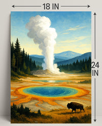Yellowstone Serenity Poster PosterGoat