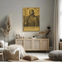 Saint Edmund The Martyr Poster