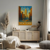 New York Cityscape Poster