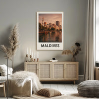 Maldives Serenity Poster
