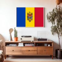 Moldova, Republic of Flag Poster
