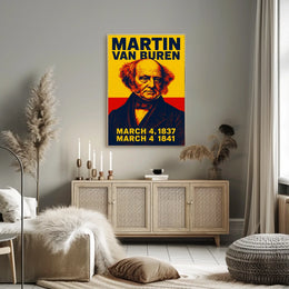 Martin Van Buren 8Th President Poster