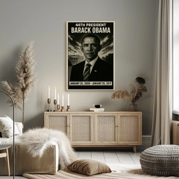 Barack Obama 44Th President Poster