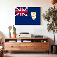 Anguilla Flag Poster
