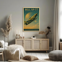 Bell XP-77 Lightweight Fighter Poster