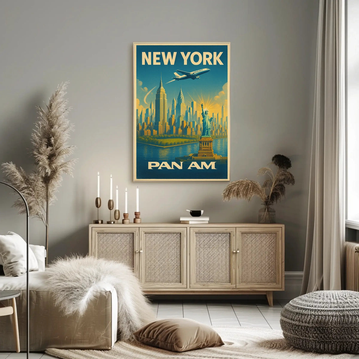 New York Pan Am Poster