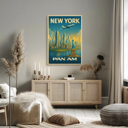 New York Pan Am Poster