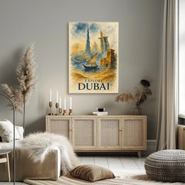Discover the Wonders of Dubai Description Immerse yourself in Poster