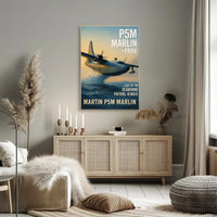 Martin P5M Marlin Seaborne Patrol Kings Poster PosterGoat