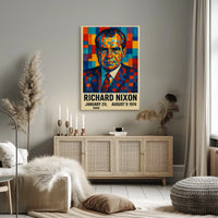Richard Nixon Presidential Tenure Poster