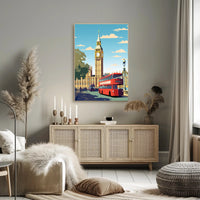 London Landmarks Big Ben And Poster
