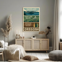 Discover Oregon Poster