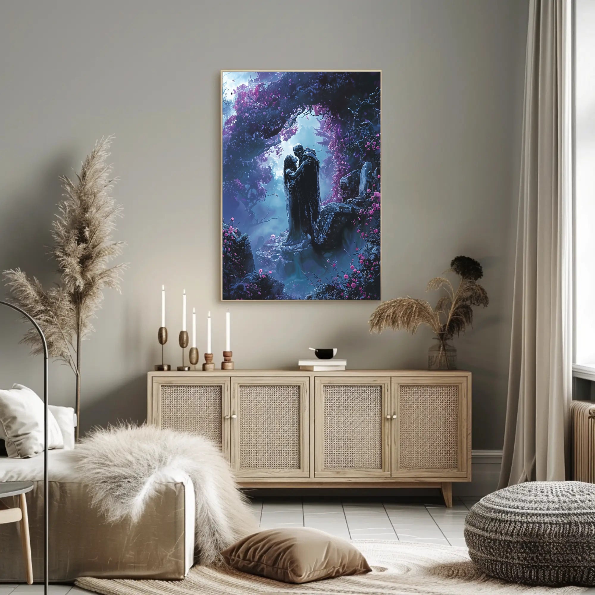 Enchanted Embrace Poster PosterGoat