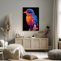 Vibrant Bird Of Paradise Poster