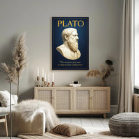 Plato The Measure of a Man Poster PosterGoat