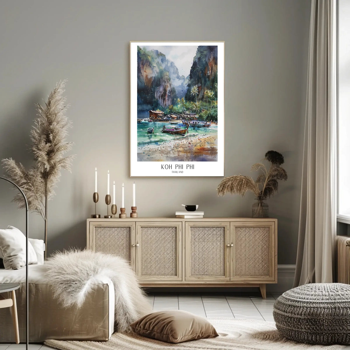 Koh Phi Phi Thailand Poster