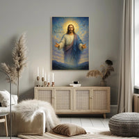 Jesus Of Nazareth Inspirational Poster Print