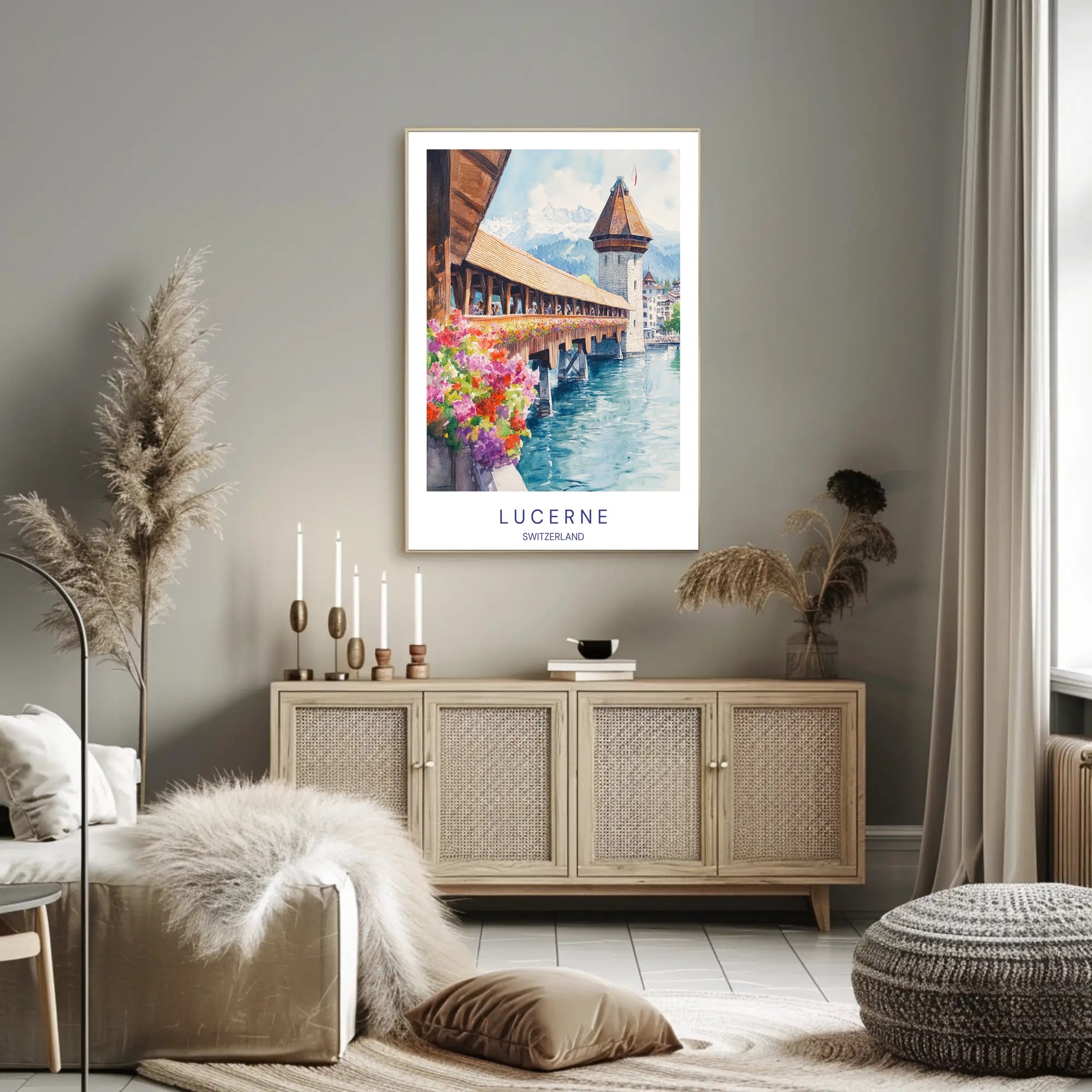 Lucerne Charm Poster PosterGoat