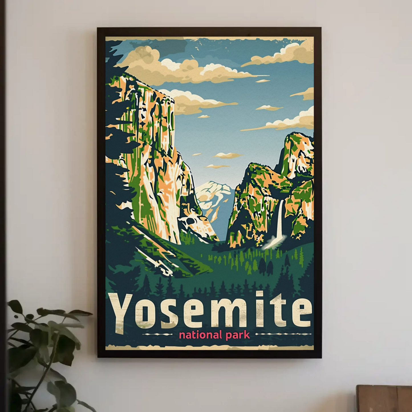 Yosemite National Park El Capitan Travel Poster
