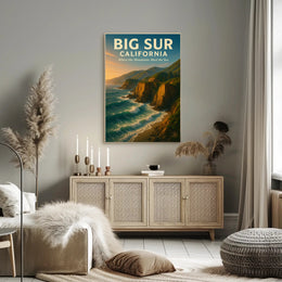 Big Sur California Poster PosterGoat