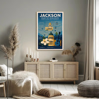 Jackson - Heart of Mississippi Poster