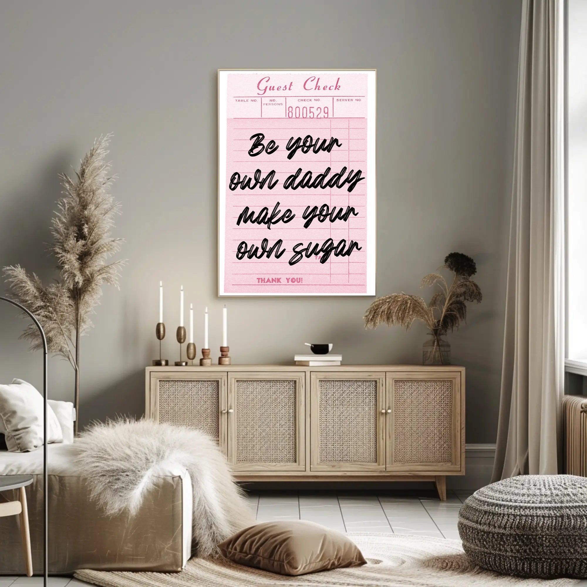 Be Your Own Daddy Motivational or Quote Poster PosterGoat
