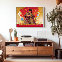 Soviet Soldier Tribute Poster