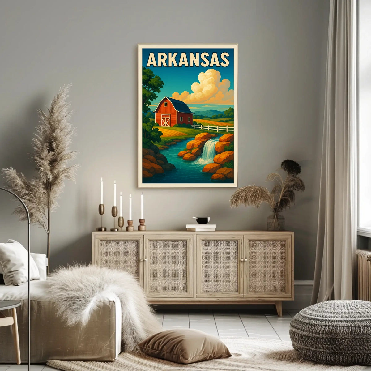 Scenic Arkansas Poster
