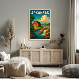 Scenic Arkansas Poster