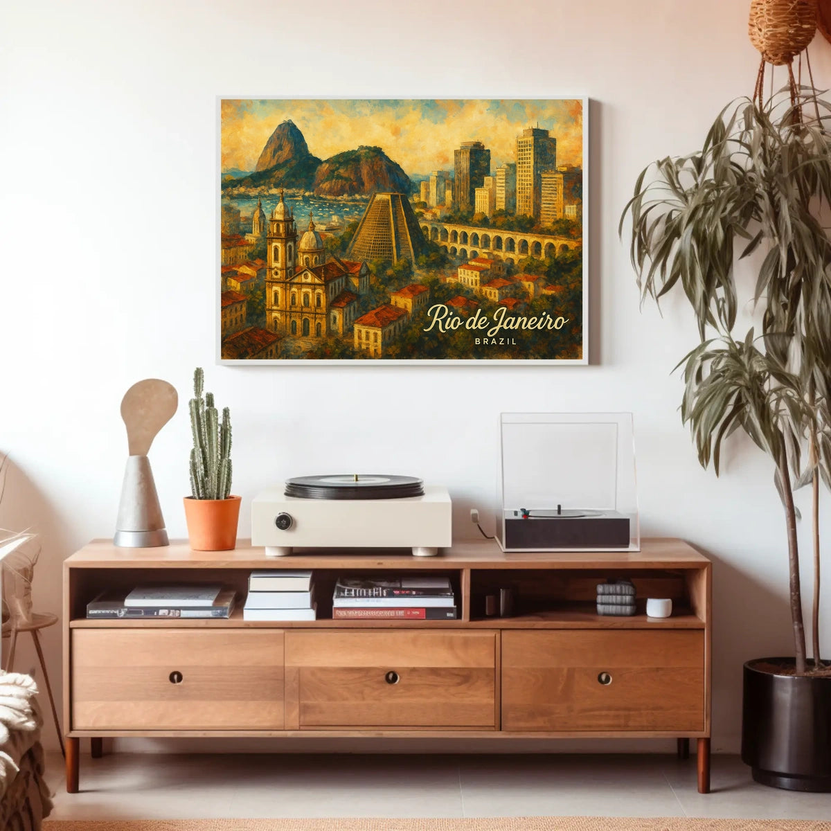 Rio de Janeiro A Vibrant Cityscape Poster