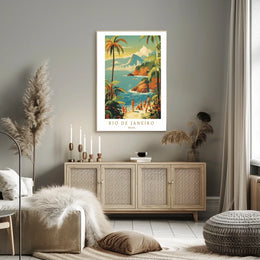 Rio De Janeiro A Tropical Escape Poster