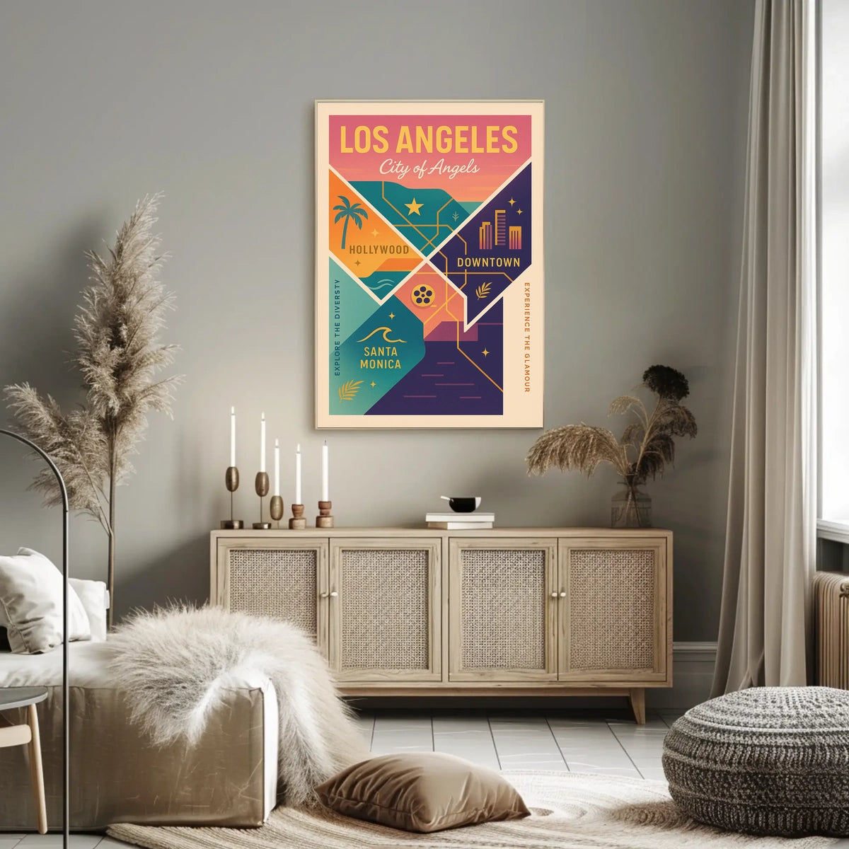 Los Angeles City of Angels Poster