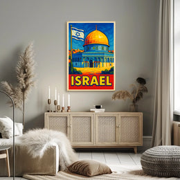 Iconic Landmarks Of Israel Poster
