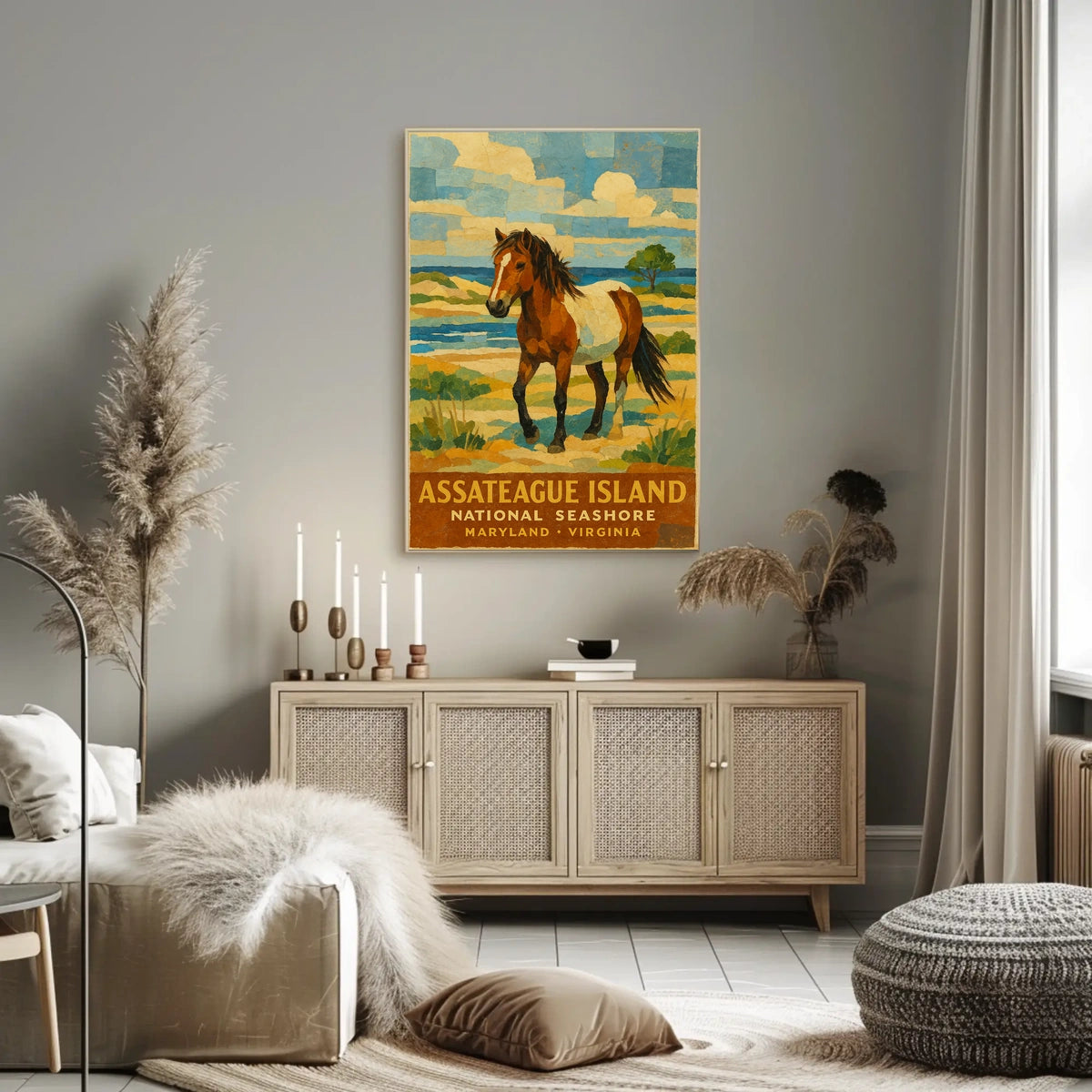 Assateague Island National Seashore Poster