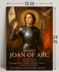Saint Joan of Arc Poster PosterGoat