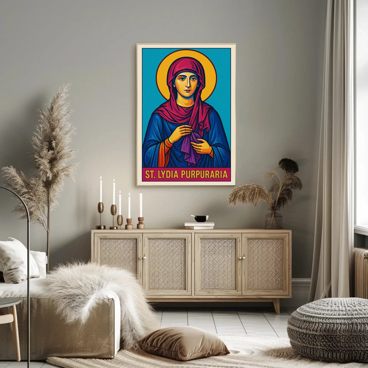 St. Lydia Purpuraria Poster