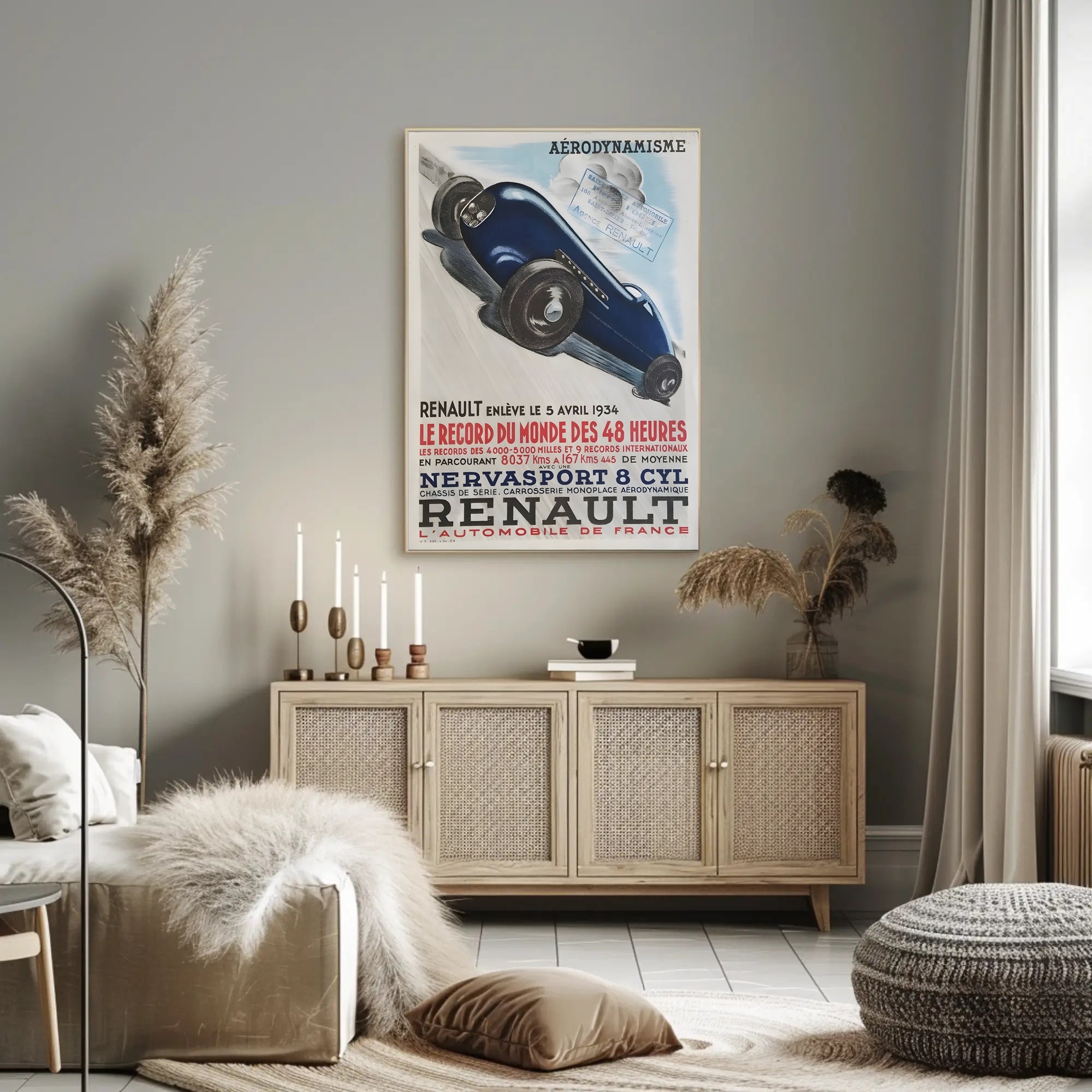Renault NervaSport World Record Achievement Poster