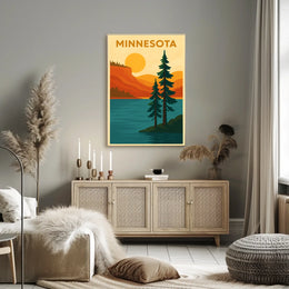 Minnesota Landscape Poster
