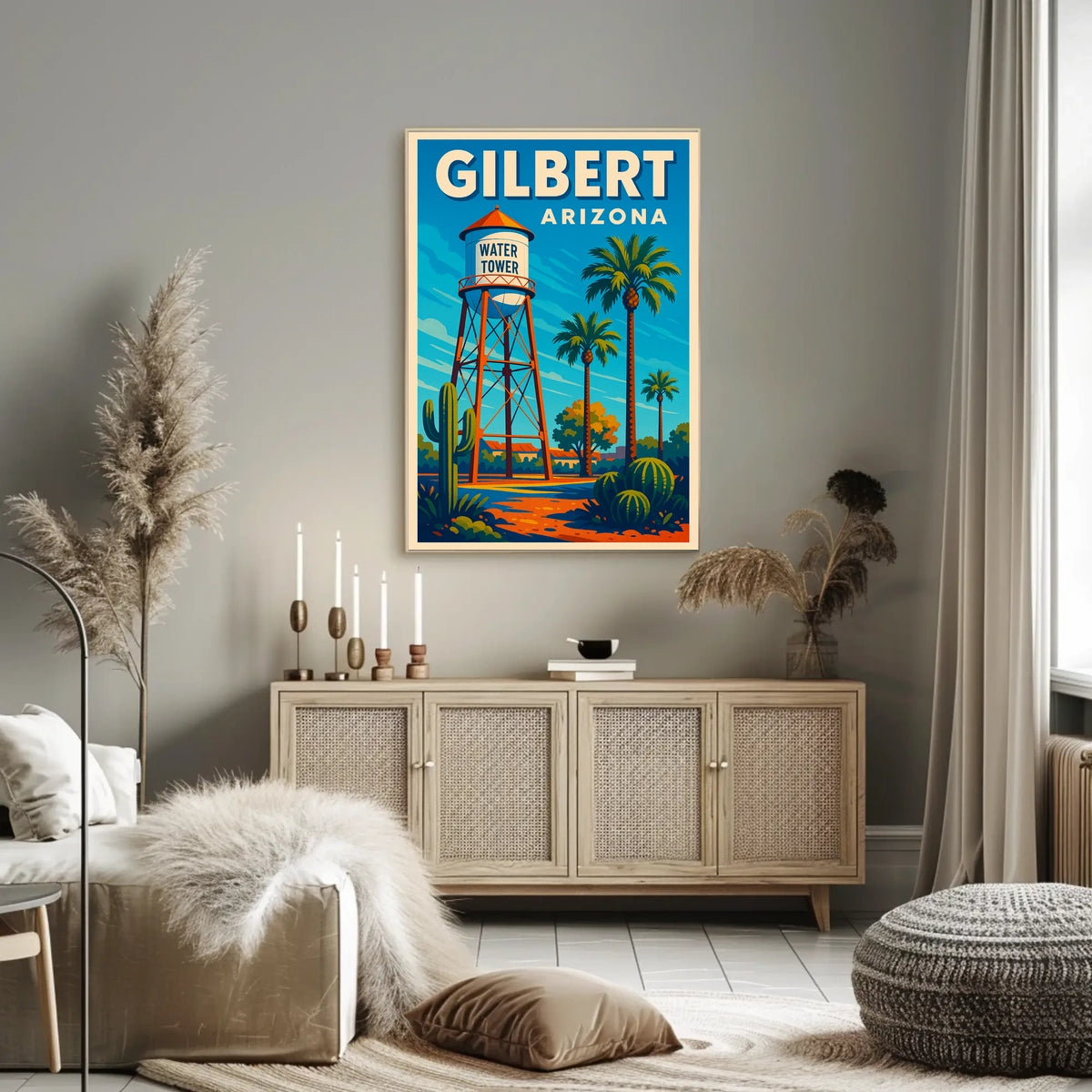 Gilbert, Arizona Water Tower Poster
