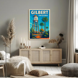 Gilbert, Arizona Water Tower Poster