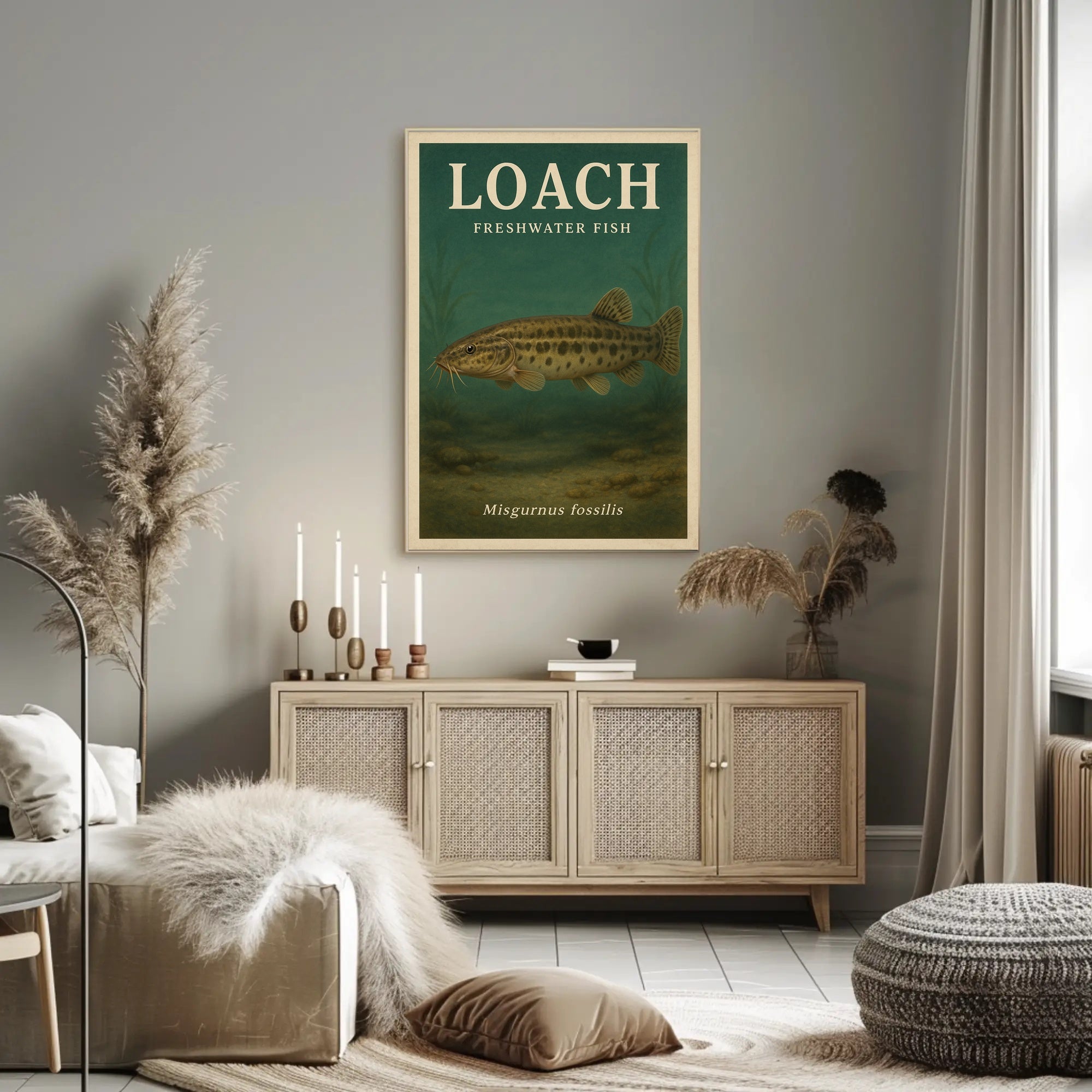 Loach Freshwater Fish Poster PosterGoat