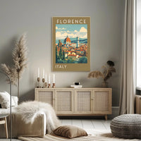 Florence, Italy Travel Poster