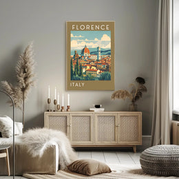 Florence, Italy Travel Poster